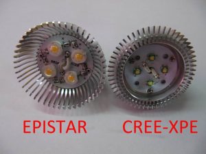 Eepistar-cree čipovi -razlika